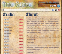 Trio Globo Artist Page